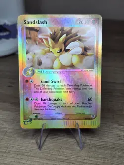 Sandslash 21/100 Reverse Holo EX Sandstorm Pokemon TCG Card - Image 3