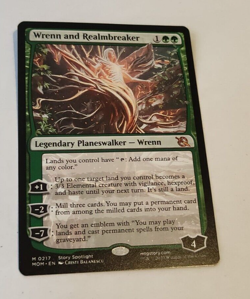 MtG Wrenn and Realmbreaker (MOM-0217) Mythic Rare English MINT - Image 1