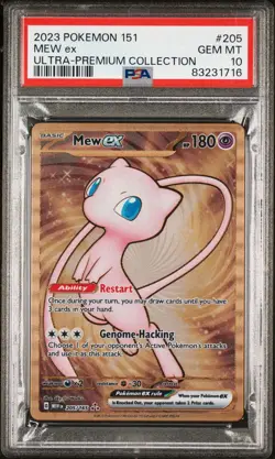 Pokemon Sv Scarlet Violet 151 Metal Ultra Premium UPC Mew Ex 205/165 PSA 10 GEM - Image 1