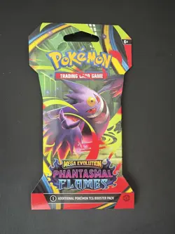 Pokemon TCG: Phantasmal Flames - Sleeved Booster Pack - Image 1