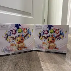 2 PRISMATIC EVOLUTIONS ELITE TRAINER BOX ETB Scarlet & Violet Pokemon !!SEALED!! - Image 1