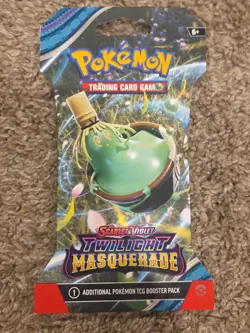 Pokemon Scarlet & Violet Twilight Masquerade Sleeved Booster Pack - Image 1