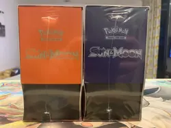 Pokemon TCG Sun and Moon Base Set ETB Set of 2 - Brand New Sealed - Image 5