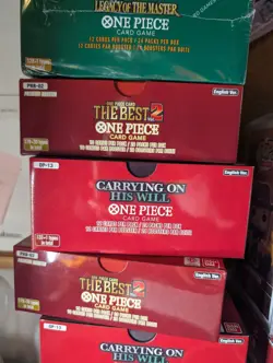 APPROX 500+ One Piece cards. MIXED SETS RANDOM. Deck booster Bulk Job Lot FOILS - Image 1