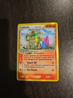 Pokemon TCG 2006 Ludicolo Delta Species Holo Card 6/100 Crystal Guardians - Image 2