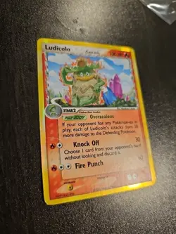 Pokemon TCG 2006 Ludicolo Delta Species Holo Card 6/100 Crystal Guardians - Image 3