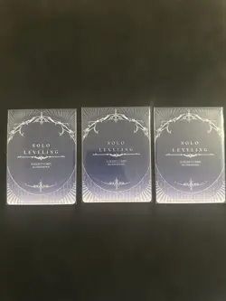 Solo Leveling 2nd Edition 3 Cards The Shadow Man Sung Jinwoo Tusk Mapniverse - Image 2