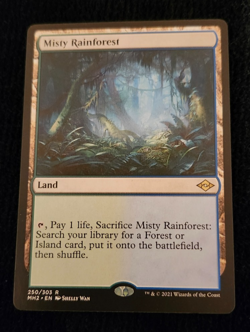 Misty Rainforest MTG Magic NM Matte MH2 Modern Horizons 2 - Image 1