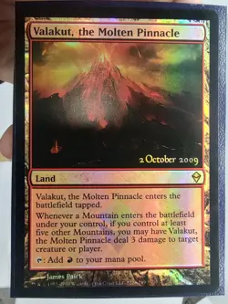 3x Foil Valakut, the Molten Pinnacle Zendikar Prerelease Fast Free Shipping! - Image 4