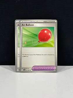 2x Air Balloon 079/086 Pokemon TCG Black Bolt Uncommon - Playset NM - Image 1