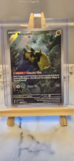 Pokemon TCG - Relicanth #173/162 - Temporal Forces - Illustration Rare - NM/M - Image 1