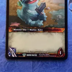 World of Warcraft TCG, Baby Murloc, Assault on Icecrown Citadel 149/198 NM - Image 3