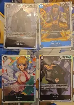One Piece TCG Full Art SR Foil Card Lot OP-03 06 - Image 2