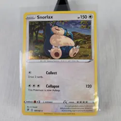 Snorlax 141/192 Cosmo Holo Promo - LP-NM - Pokemon TCG Card - Image 1