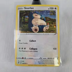 Snorlax 141/192 Cosmo Holo Promo - LP-NM - Pokemon TCG Card - Image 1