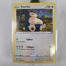 Snorlax 141/192 Cosmo Holo Promo - LP-NM - Pokemon TCG Card - Image 1
