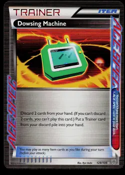 Pokemon Card - Dowsing Machine Plasma Storm 128/135 Holo Ace Trainer - Image 1