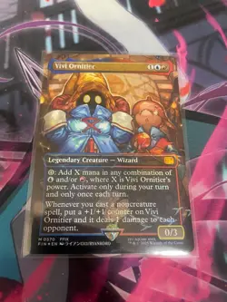 MTG - VIVI ORNITIER - BORDERLESS - TRACK FOIL - NM - FIN - MYTHIC - Image 1