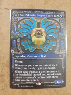 Ojer Pakpatiq, Deepest Epoch Showcase NM/M Magic the Gathering Ixalan LCI MTG - Image 1