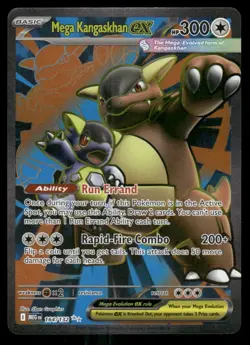 Mega Kangaskhan ex #164/132 2025 Pokemon ME01: Mega Evolution Ultra Rare NM - Image 1