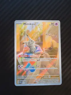 Pokemon TCG Paldean Fates Mimikyu Black Star Promo SVP75 - Image 1