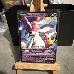 Pokemon Dark Sylveon v SWSH134 Celebrations Collection Promo 2021 NM/MINT - Image 2