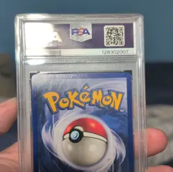 Pokemon Base Set 2 Nidoqueen Holo Rare 2000 PSA 7 #12 SWIRL 🌀 - Image 2