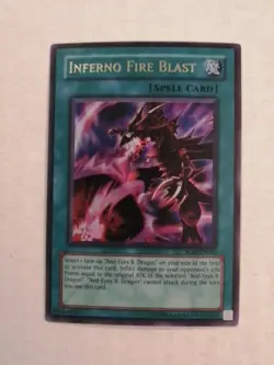 Inferno Fire Blast - SOD-EN042 - Ultra Rare - Unlimited Edition x1 - Played - Image 1