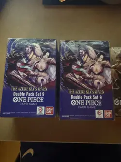 One Piece [OP-14] The Azure Sea's Seven Double Pack Set 9 ENG Sealed - Image 1