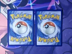 Pokemon Card 036/182 Milotic Holo Rare & Reverse Holo Rare Bundle Paradox Rift - Image 2