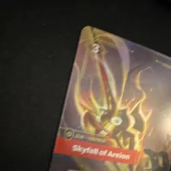 Skyfall of Areion Equipment Card Dark Glow 030/221 League of Legends TCG - Image 4