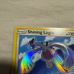 Shining Lugia Holo SM82 Sun & Moon Black Star Promo Pokemon Card NM - Image 5