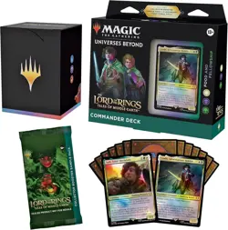 All-in-One Magic: The Gathering Commander Deck Bundle - 4 Decks Featuring LOTR - Image 5