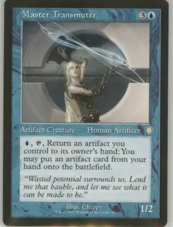 Master Transmuter 87 Retro Border Non-Foil Near Mint The Brothers War MTG - Image 1