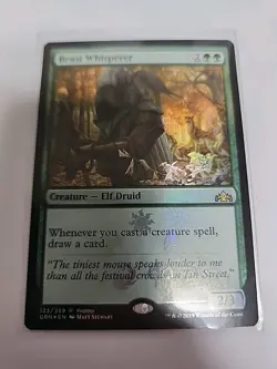 Beast Whisperer Guilds of Ravnica FOIL #123/259 MTG - Image 1