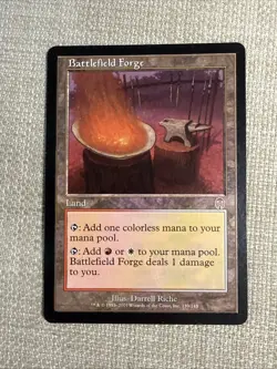 Battlefield Forge 139 R Apocalypse Magic the Gathering MTG LP - Image 1