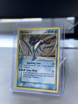 Suicune [Gold Star] Holo #115 Pokemon Unseen Forces Vintage Rare English 🇬🇧 - Image 1