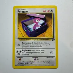 Porygon 40/82 | Uncommon - Team Rocket LP/MP Pokemon TCG - Image 1