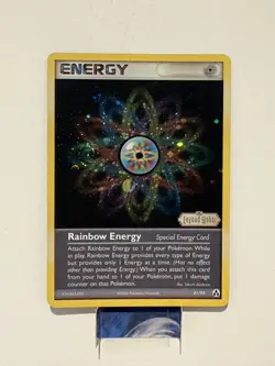 Pokemon TCG Rainbow Energy EX Legend Maker 81/92 Reverse Holo Rare STAMPED LP+ - Image 1