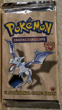 1999 Pokemon 1st Edition Fossil Booster Pack | FACTORY SEALED WOTC - Image 1