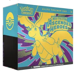 Pokemon ASCENDED HEROES Mega Evolution Elite Trainer Box ETB Factory Sealed NEW - Image 1