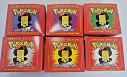 1999 Burger King Pokemon 23K Gold Plated Trading Card Set of 6 Sealed NIB - Image 2