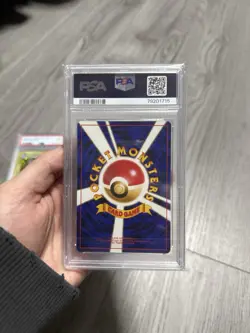 Pokemon 1996 Japanese Basic Clefairy Halo #35 PSA 9 - Image 2