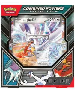 Pokemon Combined Powers Premium Collection Lugia EX Suicune EX 11 Packs *Sealed* - Image 1