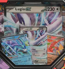 Pokemon Combined Powers Premium Collection Lugia EX Suicune EX 11 Packs *Sealed* - Image 4