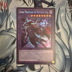 Konami Yu-Gi-Oh! Dark Magician of Destruction Fusion/Effect 1st Ed Holo ATK 280… - Image 1