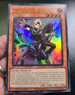 Yugioh Medius the Pure DUAD-EN008 Duelist's Advance 1st Edition - Image 1