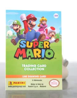 Super Mario card TCG - 223 - Rosalina - Line Drawing Card Near Mint / Ex+ - Image 4