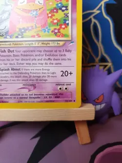 Pokemon TCG Neo Destiny Light Slowbro 51/105 Uncommon Card WOTC NM/LP - Image 4