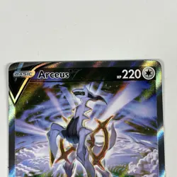 ✨ Arceus V 166/172 Brilliant Stars Full Art Ultra Rare Pokemon Card NM - Image 3